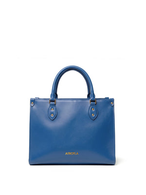 "Serwa" Cobalt Blue Leather Handbag