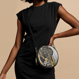 "Amara" Circle Crossbody Bag