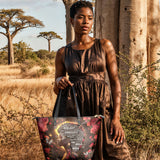"Aurenna" Leather Tote Bag