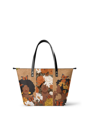 "Ayira" Leather Tote Bag