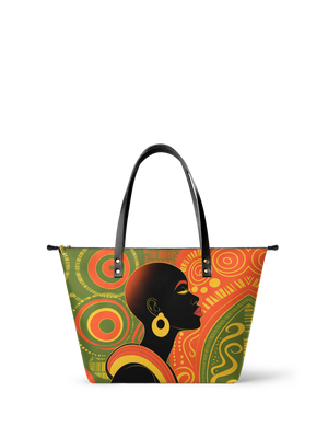 "Baldisa" Leather Tote Bag