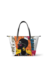 "Baridi" Leather Tote Bag