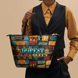 "Dopeya" Leather Tote Bag