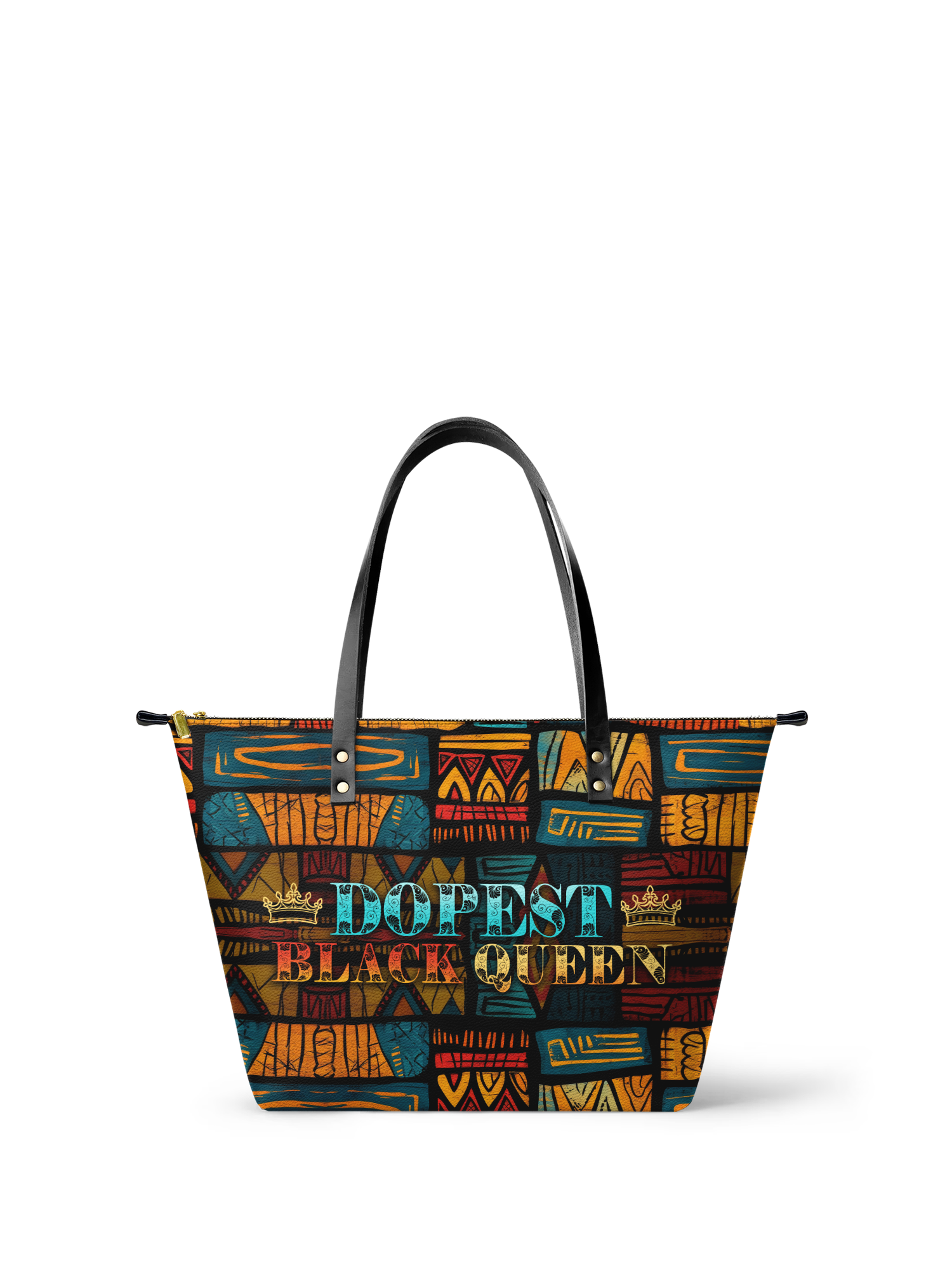 Dopeya Tote Bag — Dopest Black Queen, Period | Afroyla