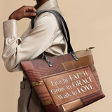 "Eliora" Leather Tote Bag