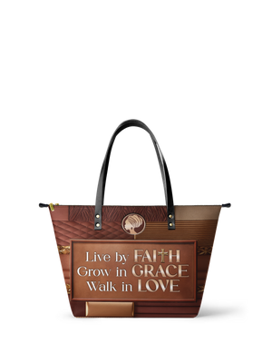 "Eliora" Leather Tote Bag