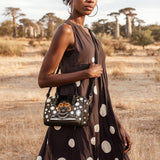 "Fahari" Monochrome Mini Satchel