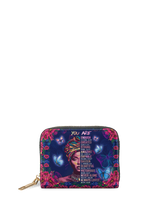 "Imani" Blue Orchid Mini Wallet