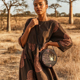 "Imarimom" Circle Crossbody Bag