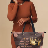 "Imarimom" Leather Tote Bag