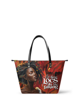 "Locella" Leather Tote Bag