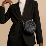 "Mamalore" Circle Crossbody Bag