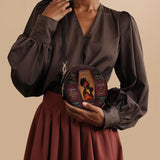 "Mamoya" Circle Crossbody Bag