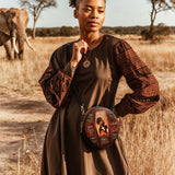 "Mamoya" Circle Crossbody Bag