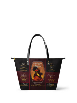 "Mamoya" Leather Tote Bag