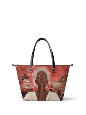 "Namisa" Leather Tote Bag
