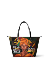 "Thundara" Leather Tote Bag