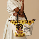 "Zuriya" Leather Tote Bag