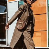 "Dope Black Girl" Circle Crossbody Bag