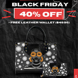 "Fahari" Monochrome Leather Handbag Deal