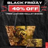 "Godfidence" Leather Tote Bag Deal