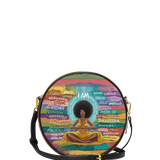 "AfroEssence" Circle Crossbody Bag