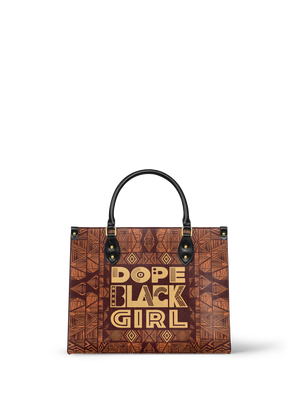 "Dope Black Girl" Leather Handbag