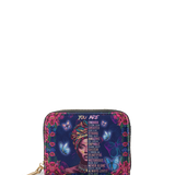 "Imani" Blue Orchid Mini Wallet