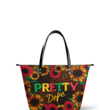 "Solya" Leather Tote Bag