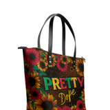 "Solya" Leather Tote Bag