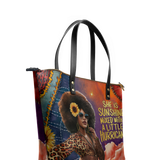 "Huriya" Leather Tote Bag