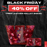 "Imani" Pomegranate Red Leather Tote Bag Deal