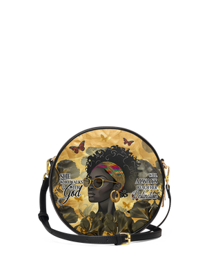 "Njia" Circle Crossbody Bag