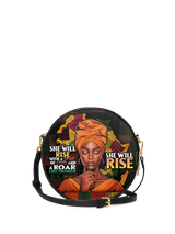 "Thundara" Circle Crossbody Bag