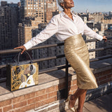 "Amahle" Leather Handbag