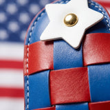 "Since 1776" Woven Heart Charm