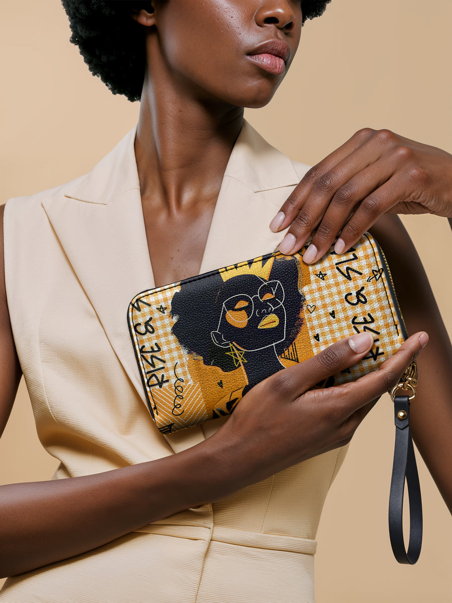 "Aina" Honeycomb Wallet