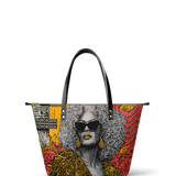 "Nandeka" Leather Tote Bag