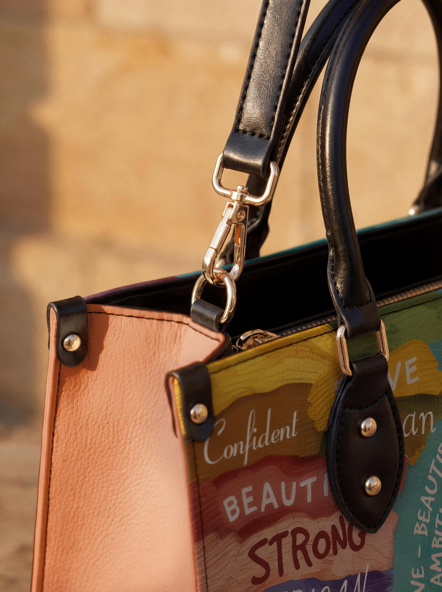 "AfroEssence" Leather Handbag - DD DEAL