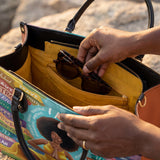 "AfroEssence" Leather Handbag - BRAVE ONES DEAL