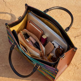 "AfroEssence" Leather Handbag - BRAVE ONES DEAL