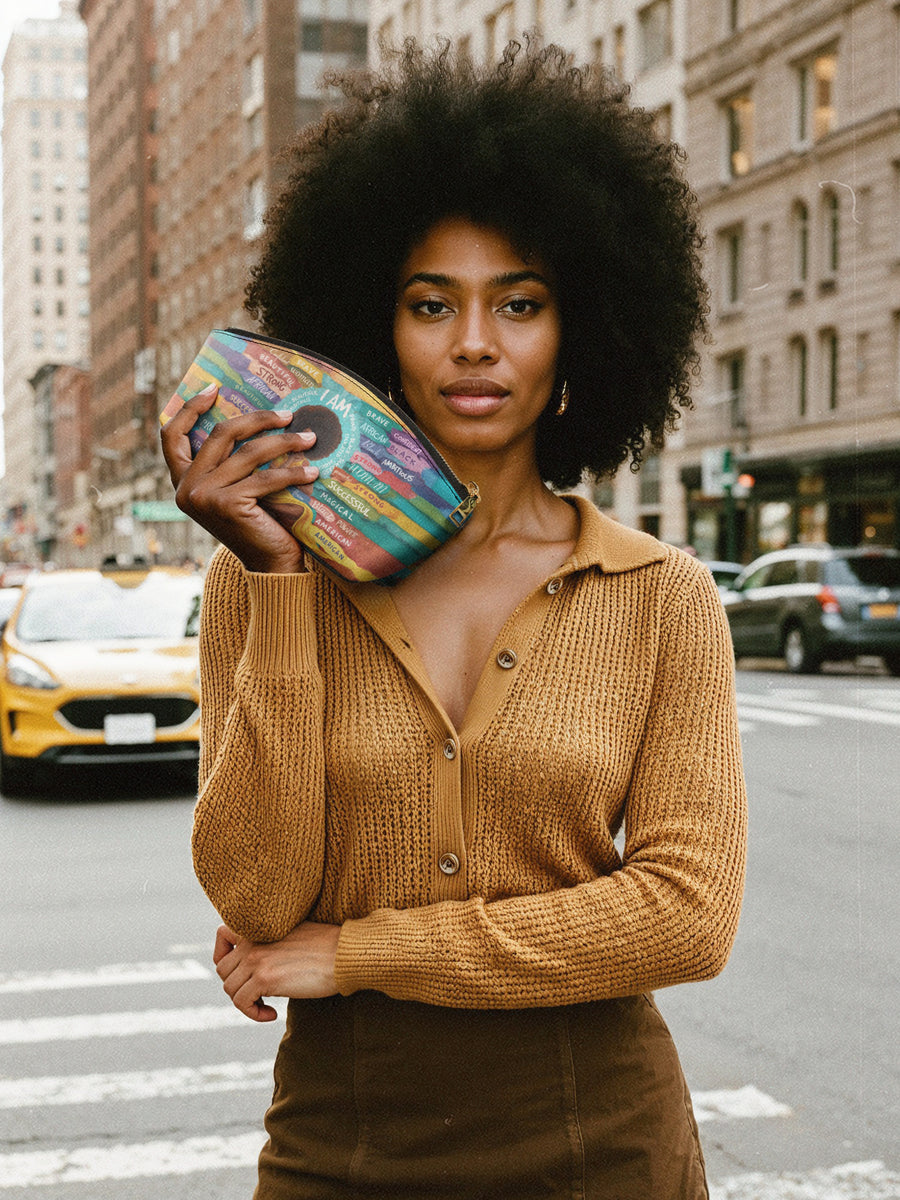 "AfroEssence" Eclipse Makeup Bag