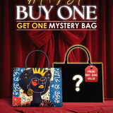 "Aina" Blueberry Snow Leather Handbag Deal