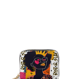 "Aina" Coconut White Mini Wallet