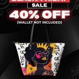 "Aina" Coconut White Leather Tote Bag Deal