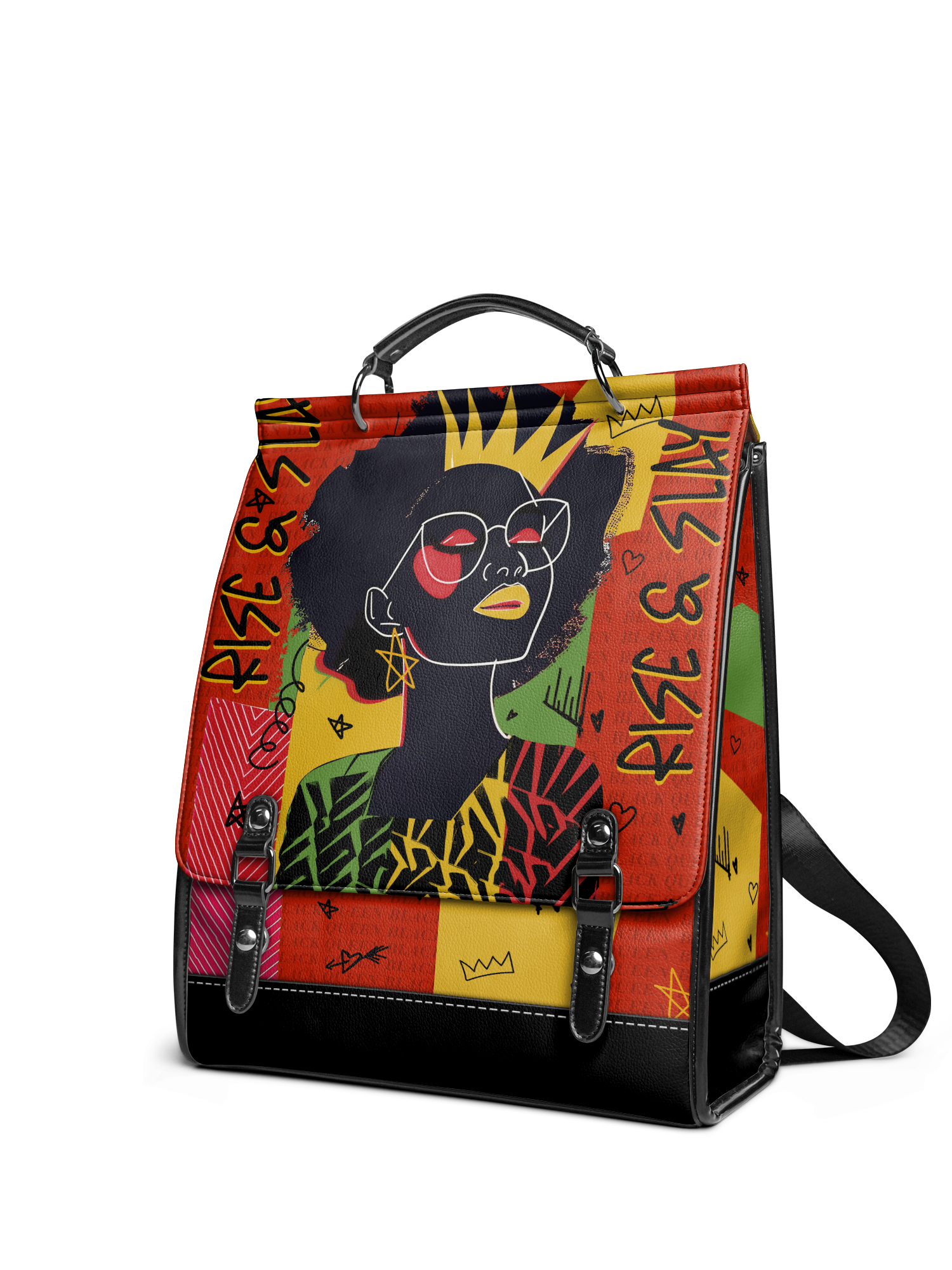 buy leather flame backpack Aina Flame Red Leather Backpack Mother's Day