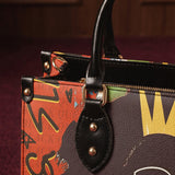 "Aina" Flame Red Leather Handbag BTS DEAL