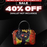 "Aina" Flame Red Mini Satchel Deal