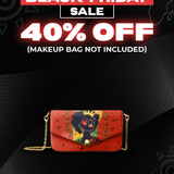 "Aina" Flame Red Pochette Deal