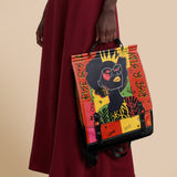 "Aina" Flame Red Leather Backpack - BRAVE ONES DEAL